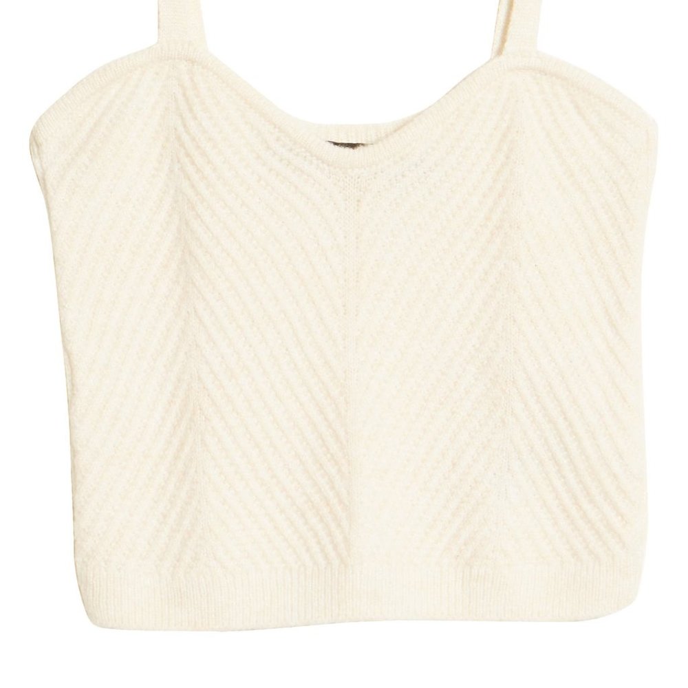 NWT Vera Moda Joleen Sweater Tank - Picture 8 of 8